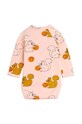 Mini Rodini body bebe Squirrels 2424010528 roz SS24