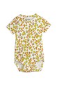 Mini Rodini body bebe Flowers Produs pentru bebe galben 2424010900