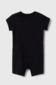 adidas Originals rampers bawełniany niemowlęcy IS7257 czarny SS24