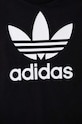 adidas Originals salopete bebelusi din bumbac negru IS7257
