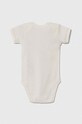 Pamučni bodi za bebe United Colors of Benetton 2-pack 3GI70B00N.W.Seasonal bež