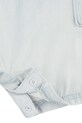 Levi's salopete bebeluși din bumbac LVB DENIM ROMPER & BUCKET HAT albastru 6EK229