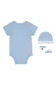 Комплект для немовлят Levi's LHN UNDERSTATED BATWING 3PC SE блакитний