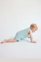 Bobo Choses rampers in misto lino per neonati Bambini