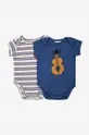 темно-синій Боді для немовлят Bobo Choses 2-pack Дитячий