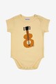 Bobo Choses body neoanto 124AB036 giallo SS24