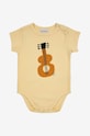 Bobo Choses body neoanto 124AB036 giallo SS24