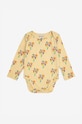 Боди для младенцев Bobo Choses 124AB033 жёлтый SS24