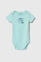 Bodi za bebe Calvin Klein Jeans 2-pack IN0IN00180.PPYH tirkizna SS24