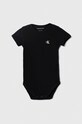 Kojenecký overal Calvin Klein Jeans 2-pack IN0IN00180.PPYH černá SS24