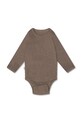 That's mine body niemowlęce bawełniane 020118 brązowy AA00