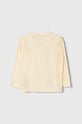 Calvin Klein Jeans longsleeve bawełniany dziecięcy IU0IU00542.128.176.PPYH beżowy SS24