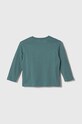 United Colors of Benetton longsleeve bawełniany dziecięcy 3096G10DK.P.Seasonal turkusowy SS24