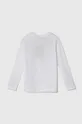 United Colors of Benetton longsleeve in cotone bambino/a bianco