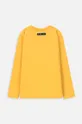 Detské tričko s dlhým rukávom Coccodrillo žltá
