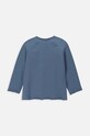 Chłopiec Coccodrillo longsleeve bawełniany dziecięcy WC4143102DEK niebieski