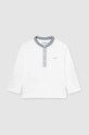 Μακρυμάνικο μωρού Mayoral με ελαστάν λευκό 1034.3E.Baby.PPYH