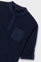 Chłopiec Mayoral longsleeve bawełniany dziecięcy 6126.7A.Junior.PPYH granatowy
