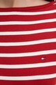 Tommy Hilfiger longsleeve bawełniany WW0WW40589 czerwony