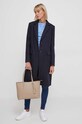 Бавовняний лонгслів Tommy Hilfiger WW0WW40589 блакитний AA00