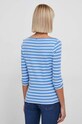 Odzież Tommy Hilfiger longsleeve bawełniany WW0WW40589 niebieski