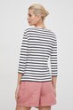 Одяг Бавовняний лонгслів Tommy Hilfiger WW0WW40589 темно-синій
