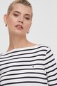 Бавовняний лонгслів Tommy Hilfiger темно-синій WW0WW40589