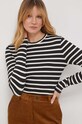 Tričko s dlouhým rukávem Tommy Hilfiger béžová WW0WW40592
