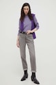 Marc O'Polo longsleeve din bumbac 310219652223 violet SS24