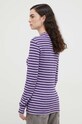 Îmbrăcăminte Marc O'Polo longsleeve din bumbac 310219652223 violet