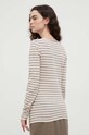 Odzież Marc O'Polo longsleeve bawełniany 310219652597 beżowy