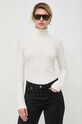 Marc O'Polo longsleeve z elastanem beżowy 310221152521