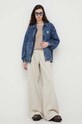 Marc O'Polo longsleeve bawełniany 310226152199 beżowy SS24