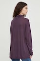 Odzież G-Star longsleeve D24004.9297 fioletowy