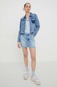 Tommy Jeans longsleeve DW0DW17397 niebieski SS24