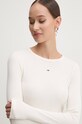 Лонгслів Tommy Jeans бежевий DW0DW17387