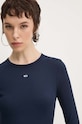 Лонгслив Tommy Jeans тёмно-синий DW0DW17387