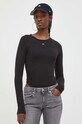 Body Tommy Jeans DW0DW17389 černá
