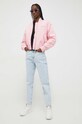 Tommy Jeans longsleeve bawełniany DW0DW17362 czarny SS24
