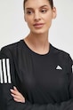 Μακρυμάνικο μπλουζάκι για τρέξιμο adidas Performance Own the Run Own the Run μαύρο IN1568