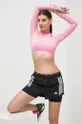 rózsaszín adidas Performance edzős hosszú ujjú Hyperglam Női