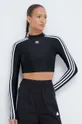 čierna Tričko s dlhým rukávom adidas Originals