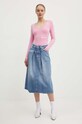 Karl Lagerfeld Jeans body 240J1710 rózsaszín SS24