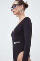 Боді Karl Lagerfeld Jeans чорний 240J1710