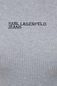 Karl Lagerfeld Jeans body 240J2003 szürke
