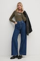 Tričko s dlhým rukávom Pepe Jeans PL505203 zelená AW25