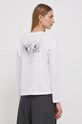 Oblečenie Bavlnené tričko s dlhým rukávom Pepe Jeans HARLEN PL505756 biela