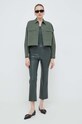 Лонгслив Max Mara Leisure 2416941027600 зелёный SS24