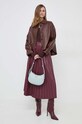 Tričko s dlhým rukávom Max Mara Leisure 2416941027600 hnedá SS24