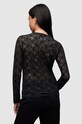 Ρούχα Longsleeve AllSaints Fran WM068Z μαύρο
